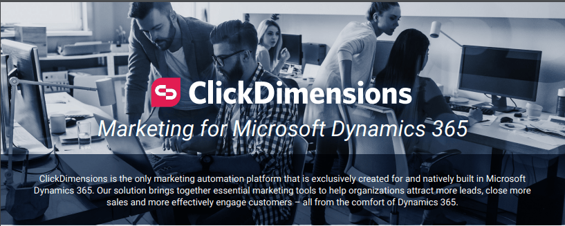 clickDimensions data sheet