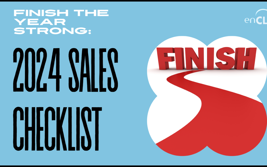 Finish the Year Strong: A 2024 Sales Checklist Powered by Dynamics 365