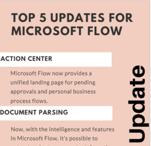 Top 5 Updates for Microsoft Flow