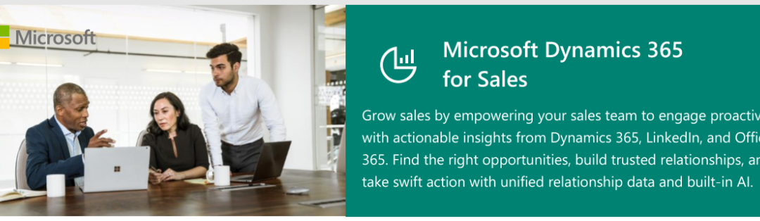 Microsoft Dynamics 365 for Sales Data Sheet