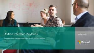 Unified Interface Playbook
