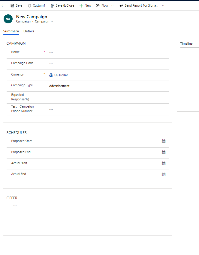 Campaign integration | Dynamics 365 | ClickDimensions Social Media Marketing | encloud9