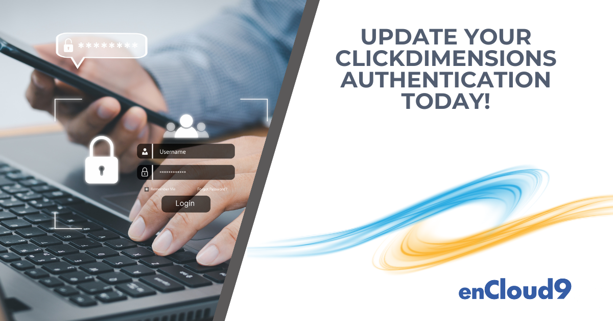 CickDimensions Authentication | enCloud9