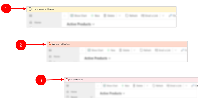 Dynamics 365 | App Message bar | enCloud9