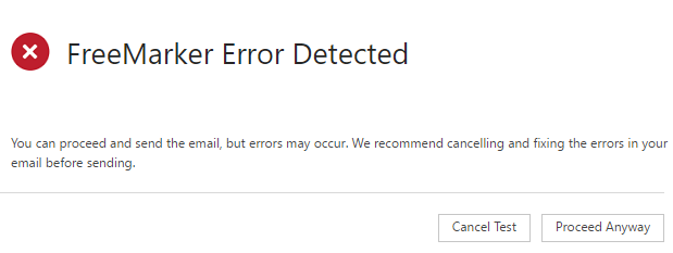 Email-Send-test-freemarker-error-screen - enCloud9 | Dynamics 365 Consultants