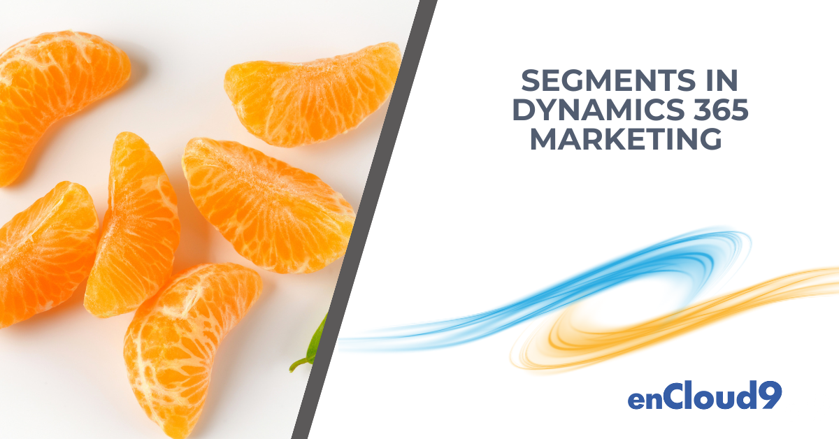 Segments | Dynamics 365 Marketing | enCloud9