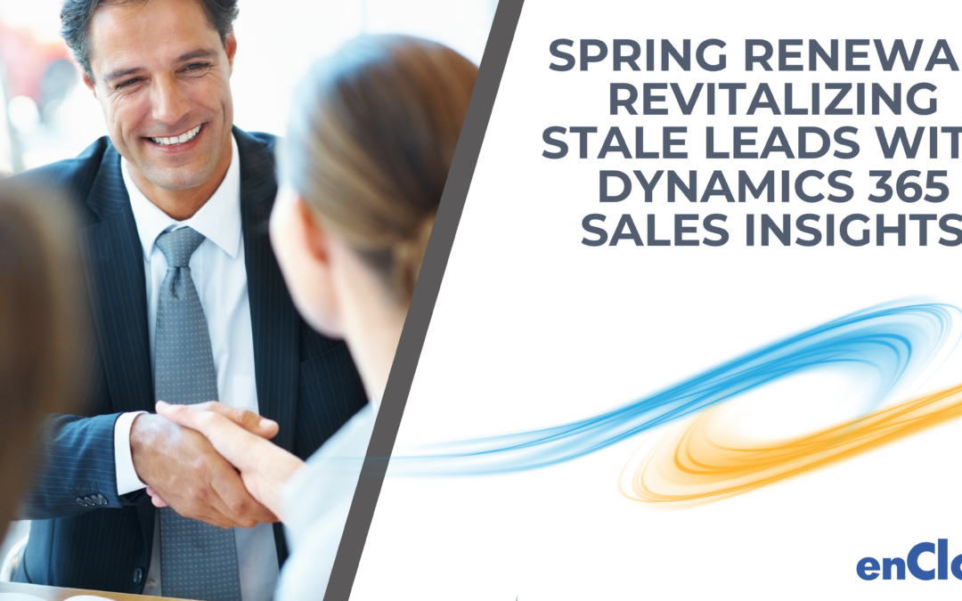 Spring Renewal: Revitalizing Stale Leads with Dynamics 365 Insights